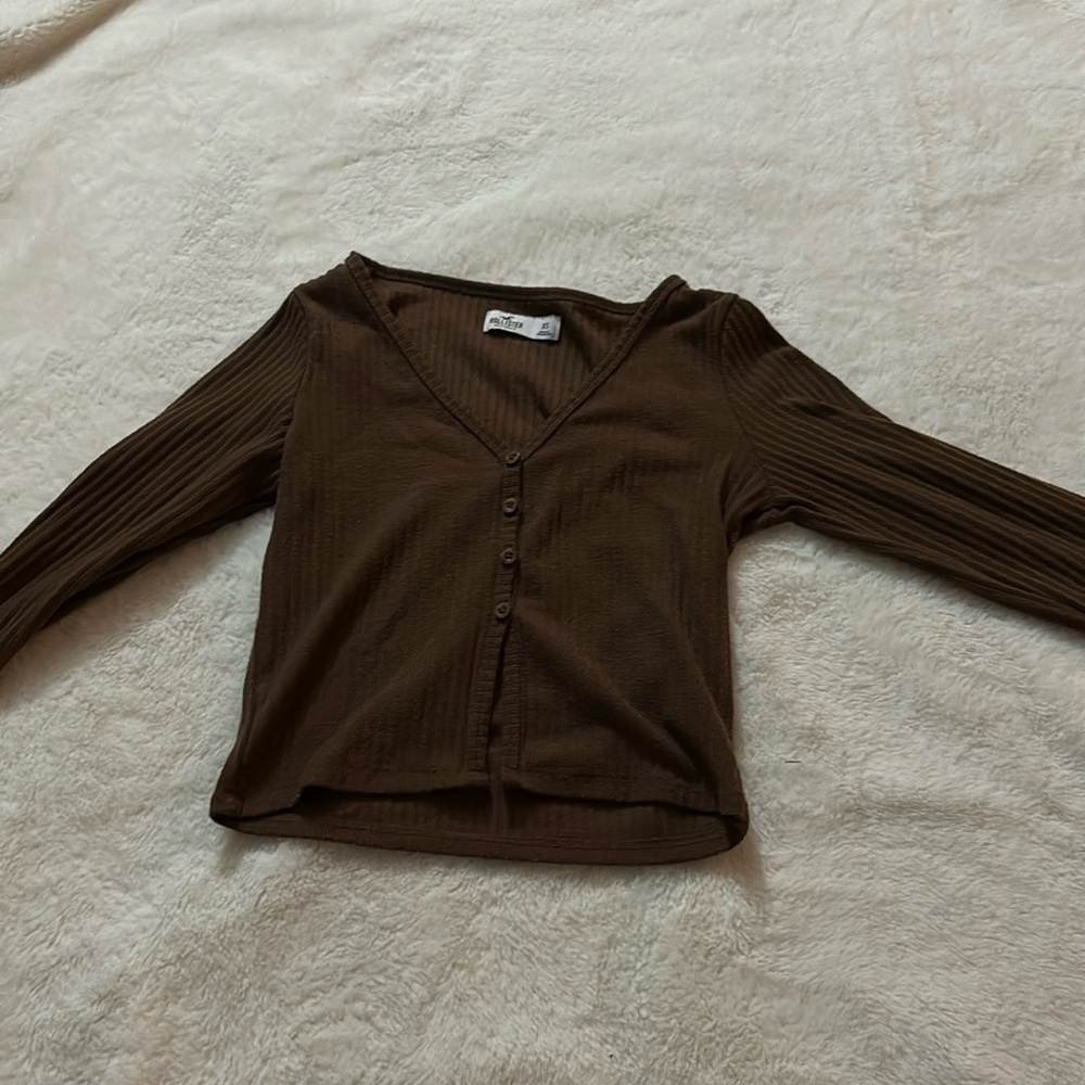doesn’t fit, brand Hollister, size xs, color brown